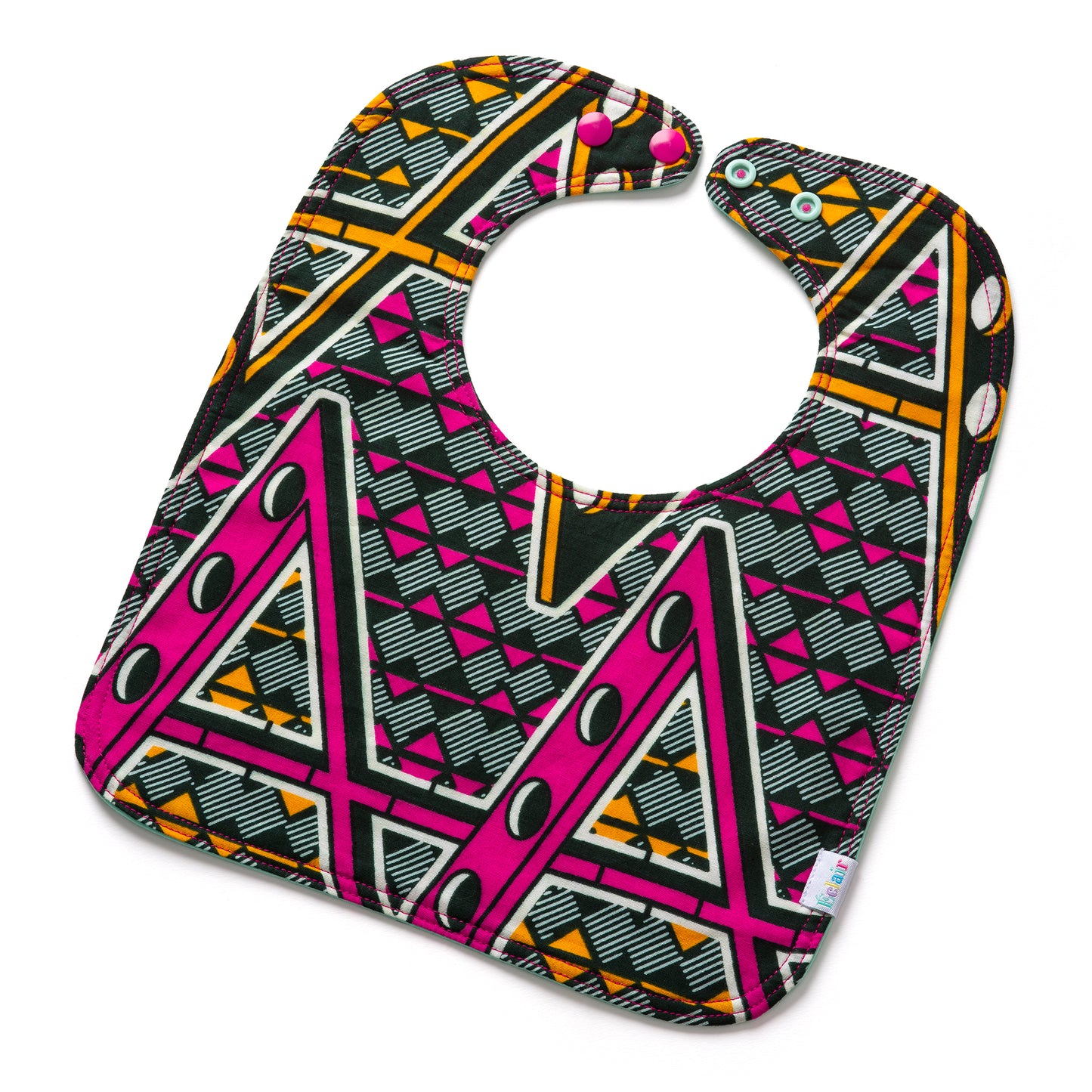 Classic Bib - Tangy Triangular Tales