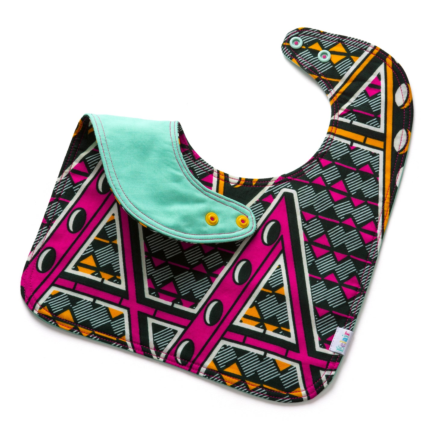 Classic Bib - Tangy Triangular Tales